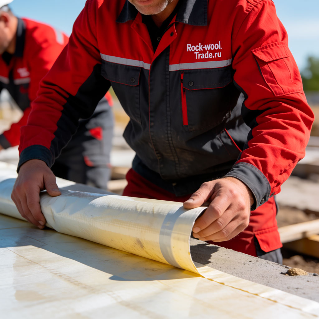 ПВХ мембрана Rockwool Rockmembrane Optima 1.5 D (Рифленая для дорожек)