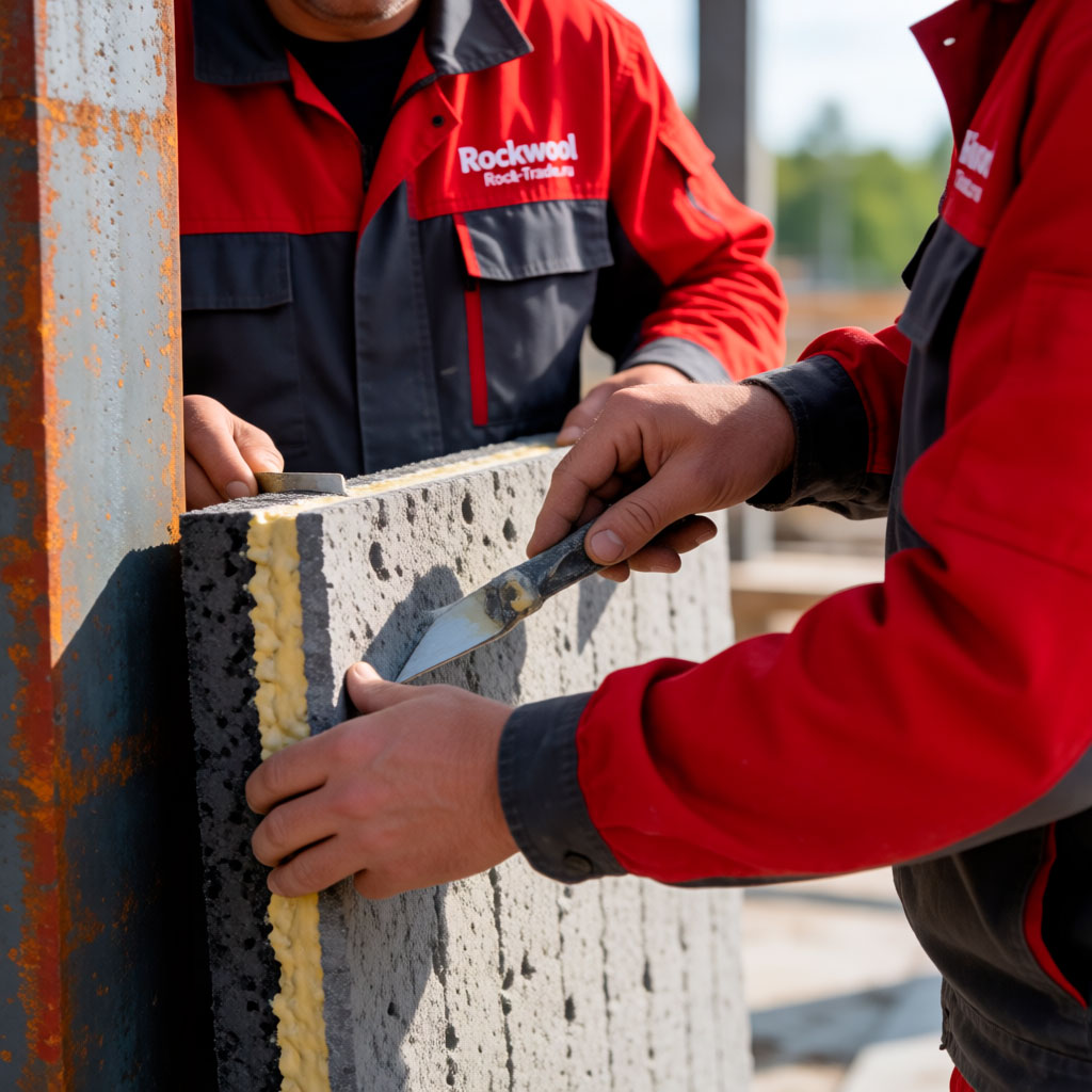 Rockwool Alu Fire Batts (Дания)