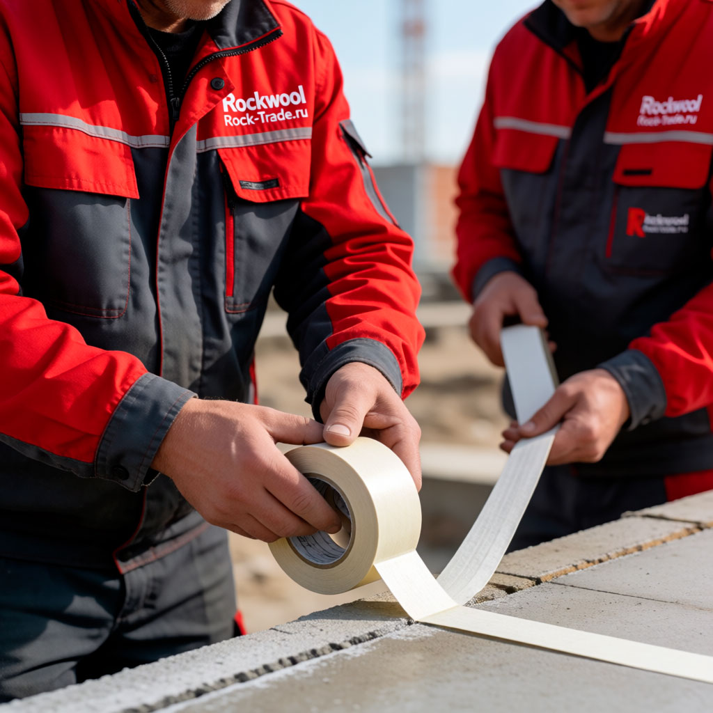 Уплотнительная лента Rockwool 20м х 50мм