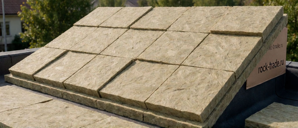 Трапеция Rockwool для кровли: применение
